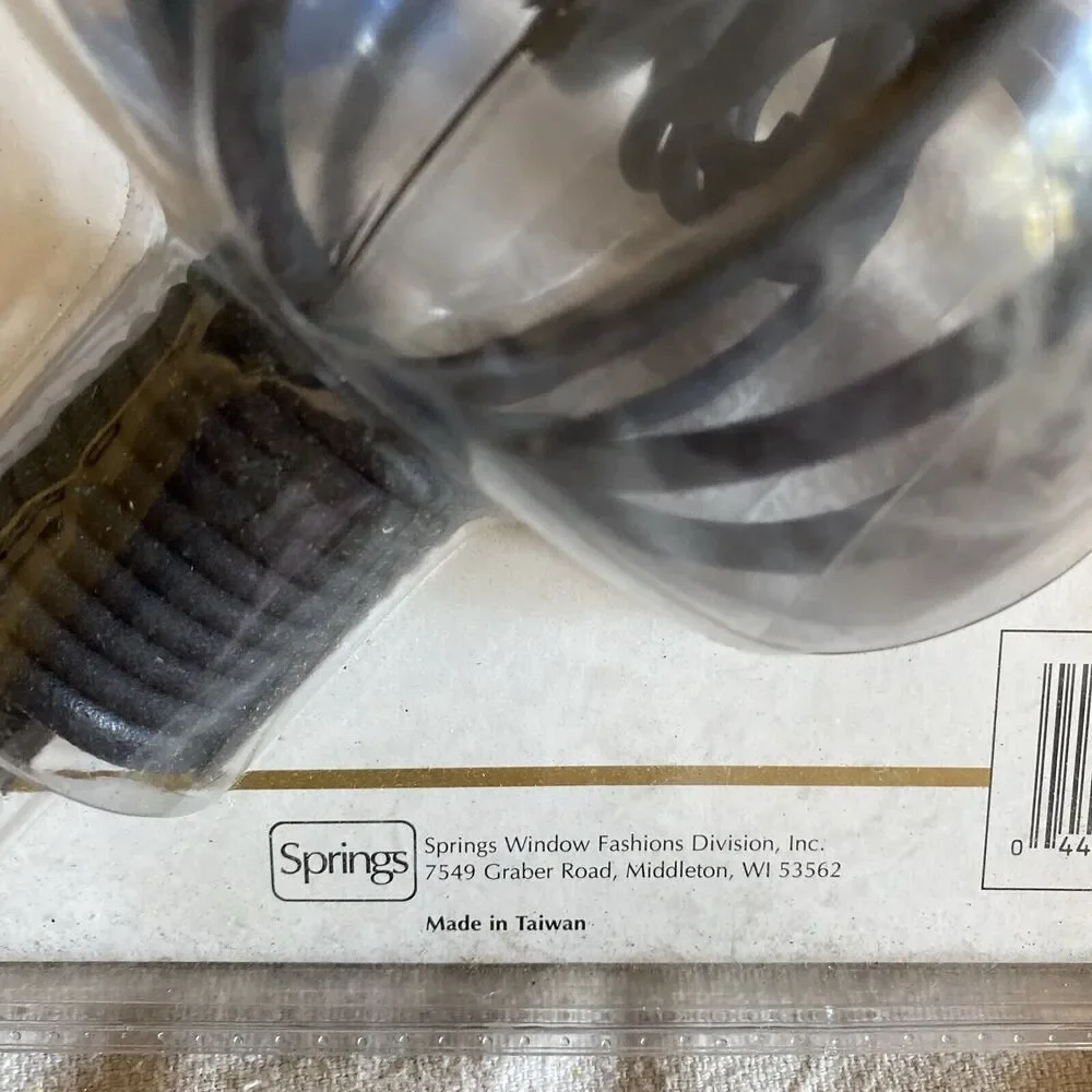 Graber Crown Pole Ends 1 Pair Black Iron- use 1 3/8